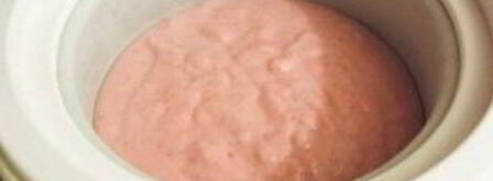 домашнее клубничное мороженое. Шаг 2