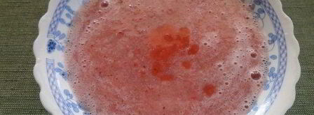 дынно-клубничное мороженое. Шаг 7