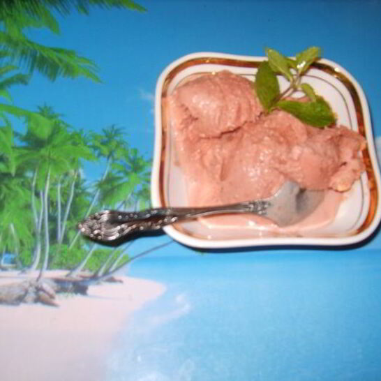 Рецепт карамельно-вишневое мороженое с корицей