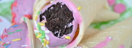 кейк-попсы в рожке для мороженого. Шаг 10