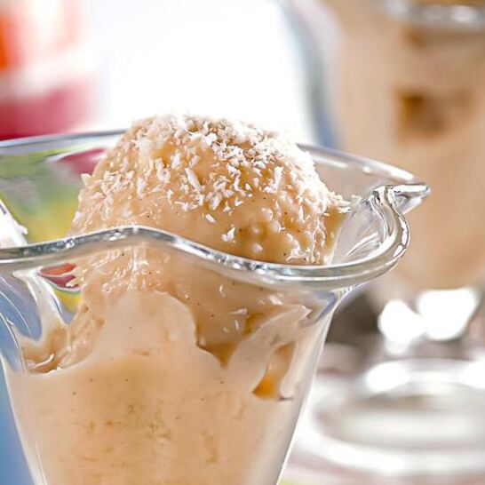 Рецепт кокосовое мороженое