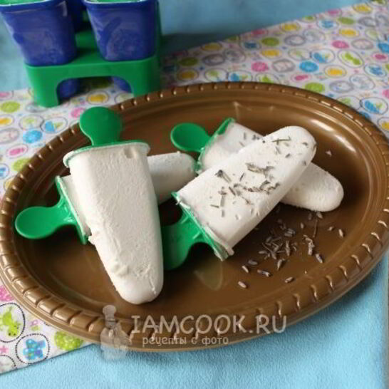 Рецепт лавандовое мороженое