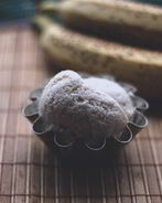 Легкое банановое мороженое с ромом