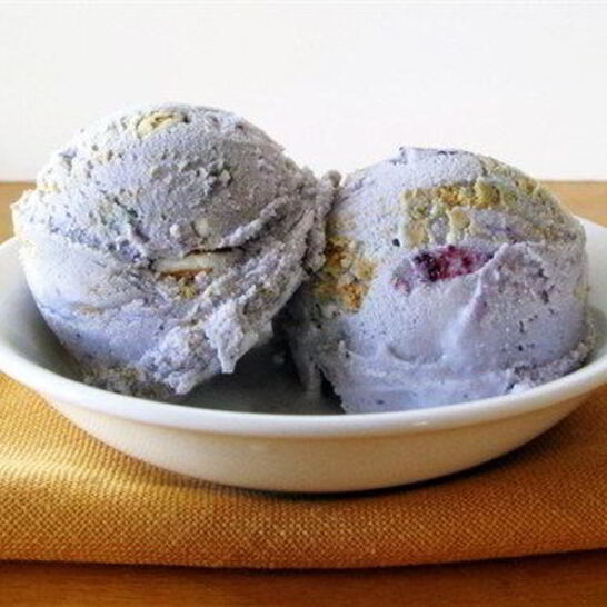 Рецепт мороженое черничный чизкейк