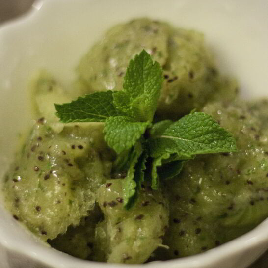 Рецепт мороженое из киви