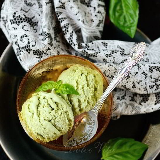 Рецепт мороженое с базиликом