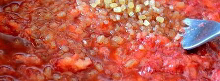 мороженое с клубникой и малиной. Шаг 3