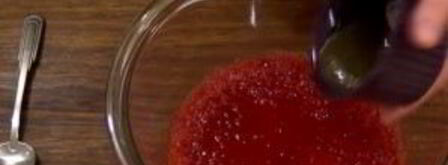 мороженое семифредо с клубникой. Шаг 3