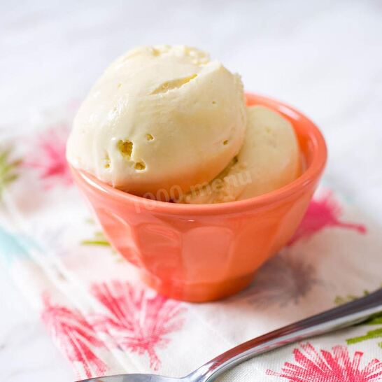 Рецепт мороженое в мороженице со сливками