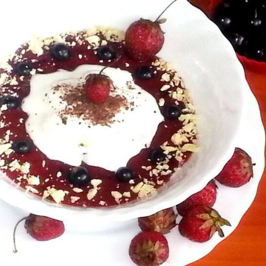 Рецепт мороженое в ягодном раю