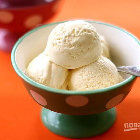 Рецепт мороженое ванильное