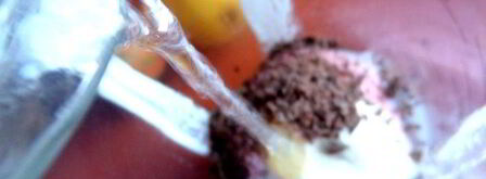 прохладный коктейль из мороженого с черникой. Шаг 5