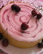 Торт-мороженое с черешней