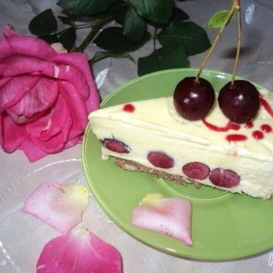 Рецепт торт-мороженое вишневый сад