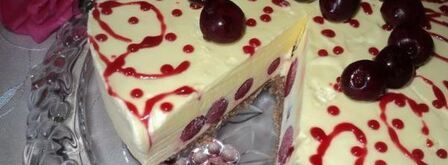 торт-мороженое вишневый сад. Шаг 7