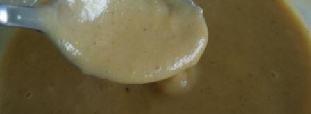 тыквенное мороженое с корицей и шоколадным соусом. Шаг 2