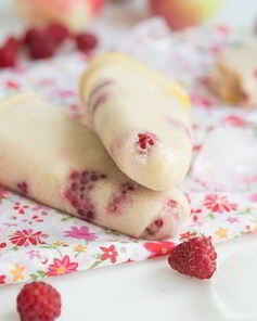 Яблочное мороженое без сливок