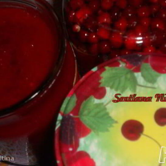 Рецепт брусничный мусс