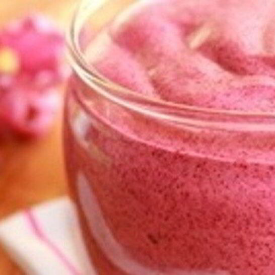 Рецепт чернично-яблочный мусс