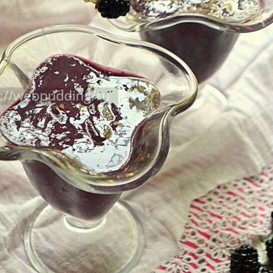 Рецепт ежевичный мусс