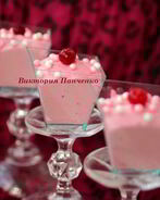 Клюквенный мусс