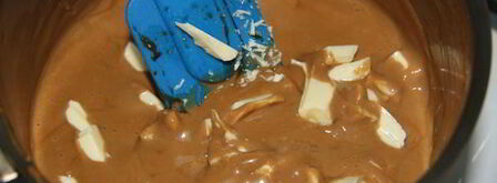 кофейный крем-мусс с белым шоколадом. Шаг 4