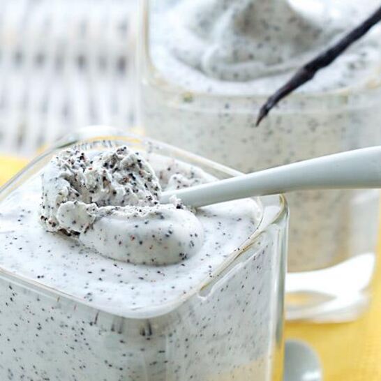 Рецепт маковый мусс с изюмом