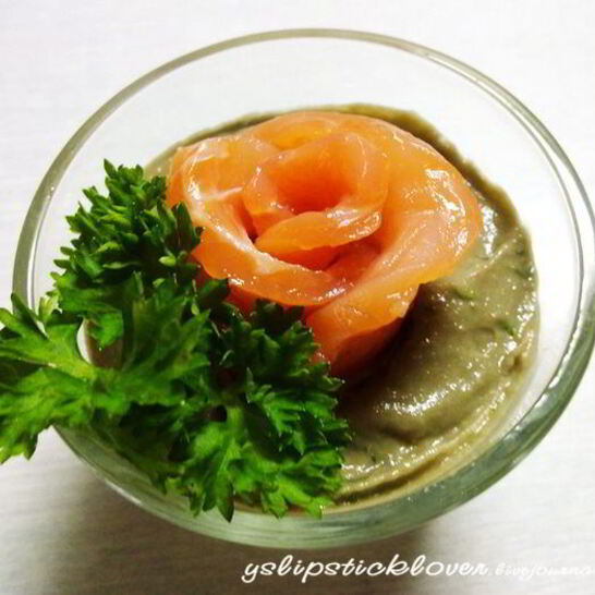 Рецепт мусс из авокадо с форелью