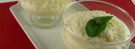 мусс из белого шоколада и лимона. Шаг 6