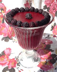 Мусс из ежевики