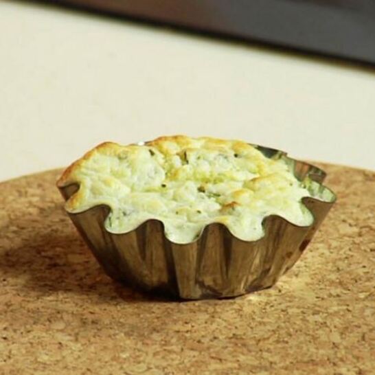 Рецепт мусс из козьего сыра и цукини