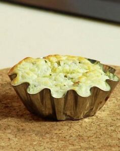 Мусс из козьего сыра и цукини