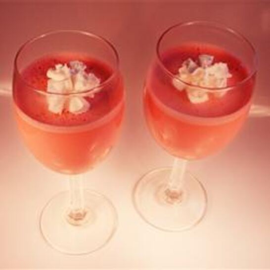 Рецепт мусс из малины