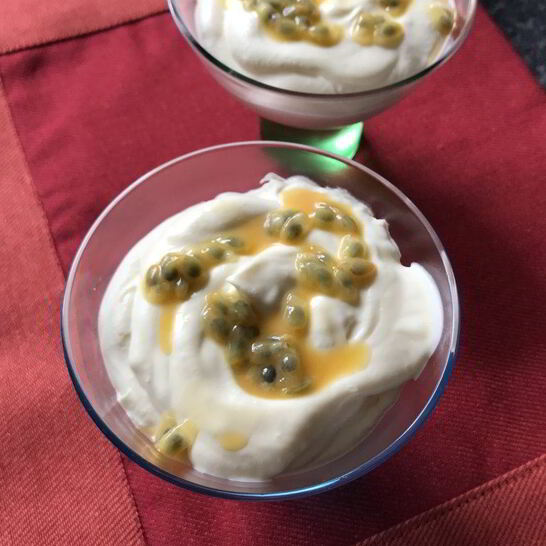 Рецепт мусс из маракуйи