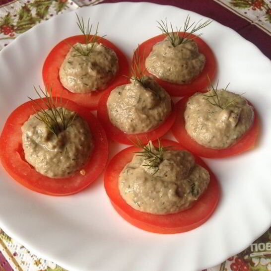 Рецепт мусс из запеченных баклажанов