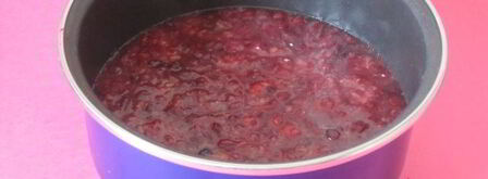 мусс клюквенный. Шаг 6