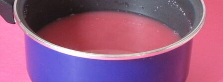 мусс клюквенный. Шаг 9