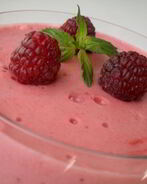 Мусс малиновый