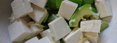 нежный мусс из авокадо с тофу. Шаг 5