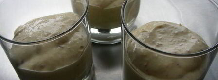 персиковый мусс с медом и миндалем. Шаг 5