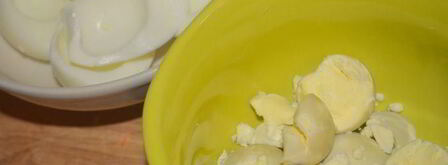 праздничный цукотто из форели с нежнейшим креветочным муссом, огурцом и сливочным кремом. Шаг 6