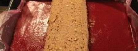 рулет из печени в клюквенном муссе. Шаг 4