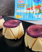 Шарлотт с крабовым муссом