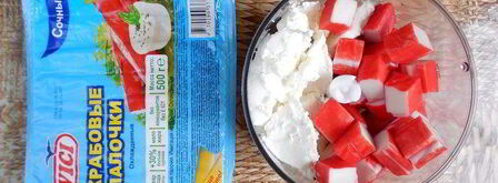 шарлотт с крабовым муссом. Шаг 9