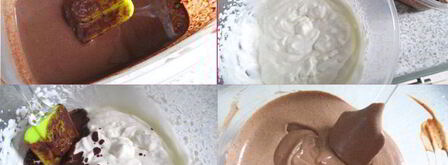 шоколадный мусс без яиц. Шаг 2