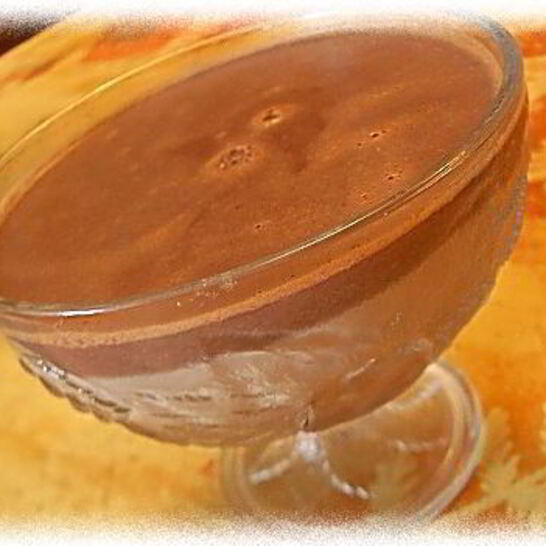 Рецепт шоколадный мусс из молока