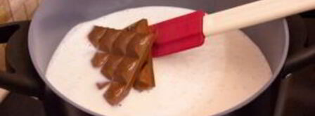 шоколадный мусс на манной крупе. Шаг 2