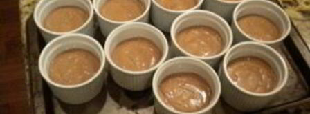 шоколадный мусс с кремом и фисташками. Шаг 4