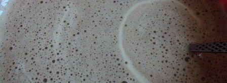 шоколадный рулет с черничным муссом. Шаг 3