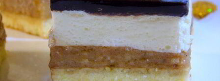 сливочно-банановый торт-мусс. Шаг 18